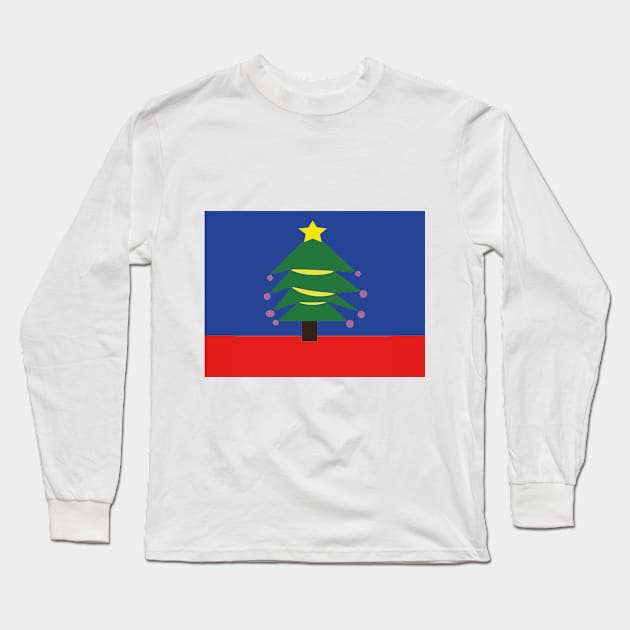 Árbol navideño Christmas tree Long Sleeve T-Shirt by AdrianaCasares